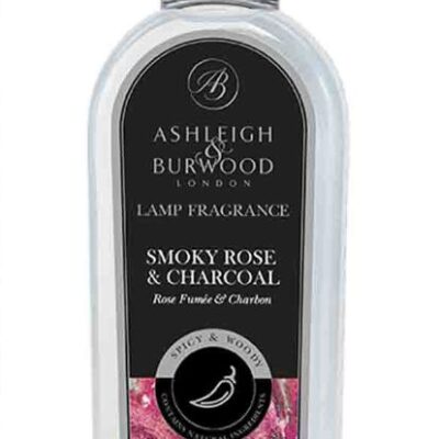 Ashleigh & Burwood Fragrance Lamp Oil - Smoky Rose & Charcoal 500ml