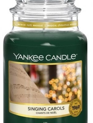 SALE 30% OFF Singing Carols - Yankee Candle Jar Christmas