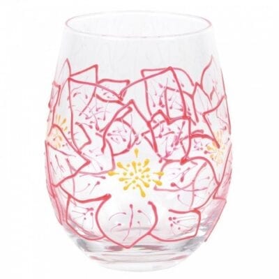 Poinsettias Glass
