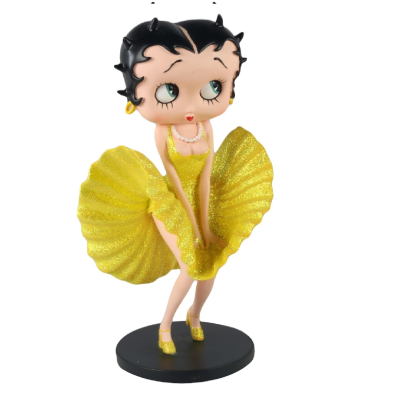 Betty Boop Cool Breeze Yellow 32cm Figurine