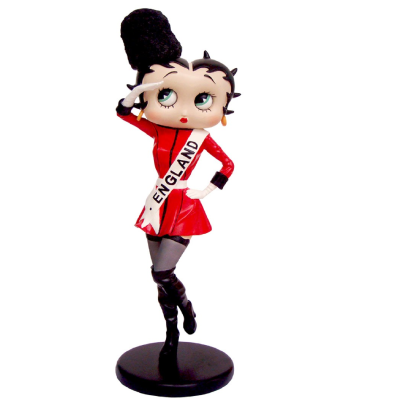 Betty Boop England Royal Outfit 33.5cm Figurine