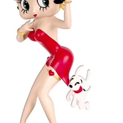 Betty Boop Being Chased 30cm Figurine
