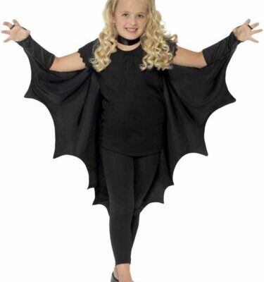 Vampire Bat Cape Kids Halloween Fancy Dress Accessories