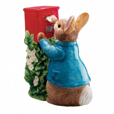 Peter Rabbit Posting a Letter Money Bank 17cm - The World of Beatrix Potter