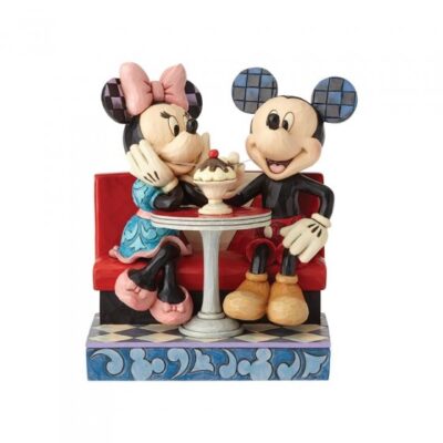 Disney Traditions Love Come in Many Flavors Mickey and Minnie Mouse 16cm