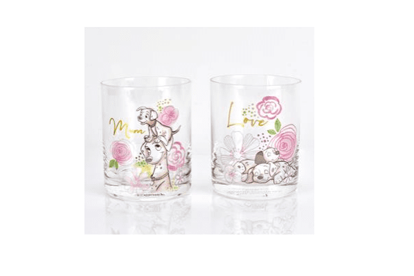 Disney Set of 2 101 Dalmatians Mother's Day Glasses with Gift Box