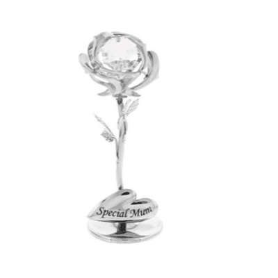 Crystocraft Rose Special Mum Flower Mother's Day Ornament