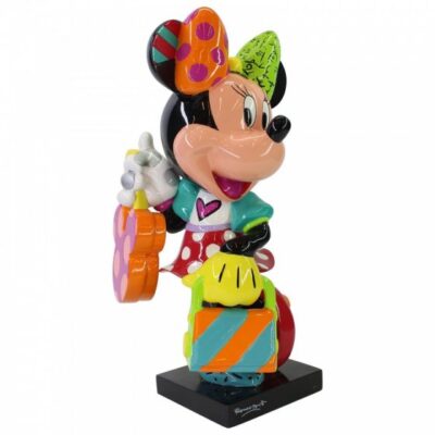 Disney Britto Minnie Mouse Fashionista 20cm Figurine