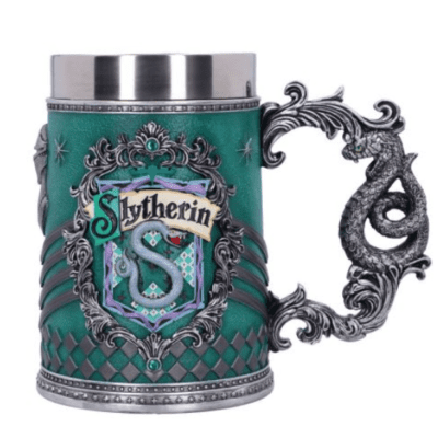 Nemesis Harry Potter Slytherin Hogwarts Crest Decorative Tankard 15.5cm