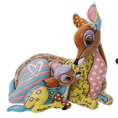 Britto Bambi and Mother 14.5cm Figurine