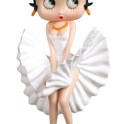 Betty Boop Cool Breeze White 32cm Figurine