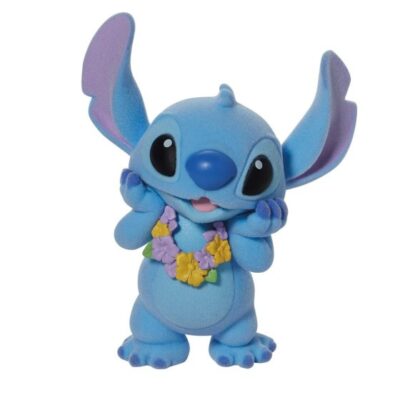 Disney Showcase Flocked Stitch (Lilo and Stitch) Figurine 9cm