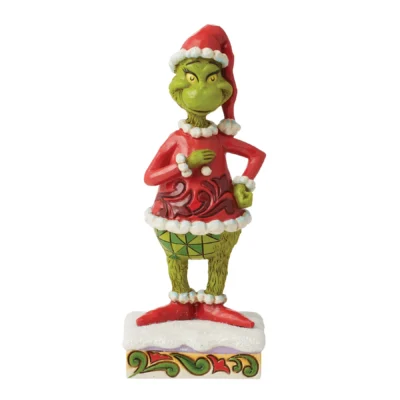 SALE Jim Shore Happy Grinch Figure , Disney Traditions, Christmas