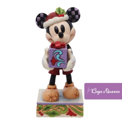 Disney Traditions SALE Mickey Mouse Jim Shore Secret Santa Figurine