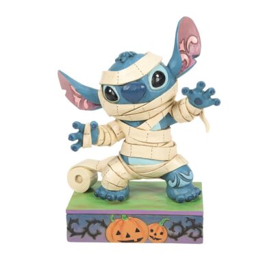 SALE Disney Traditions Mummy Stitch Halloween Figurine