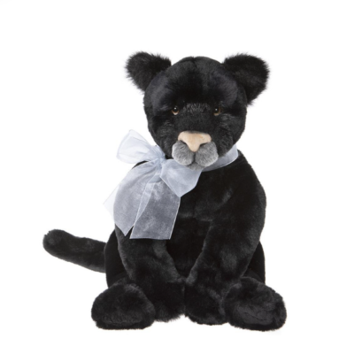 Charlie Bears Plush Silhouette, Black Panther Teddy 38cm  Bearhouse Bear