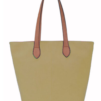 Long and Son – Women’s Green Tote Shoulder Hand Bag with Handle