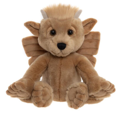 Charlie Bears Plush Bearhouse Gargoyle Bartizan Brown Teddy 25cm non-jointed