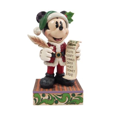 Disney Traditions Santa Mickey Mouse Limited Edition Christmas 19.5cm Figurine