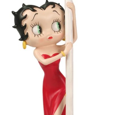 Betty Boop Red Glitter Hide and Seek Lamp 48cm