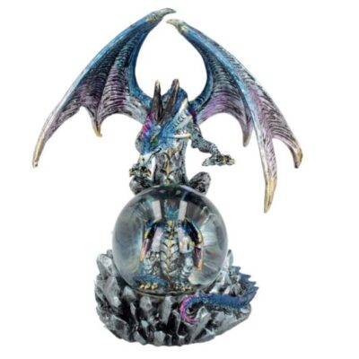 Azul Oracle Blue Dragon Fortune Seer Figurine 19cm