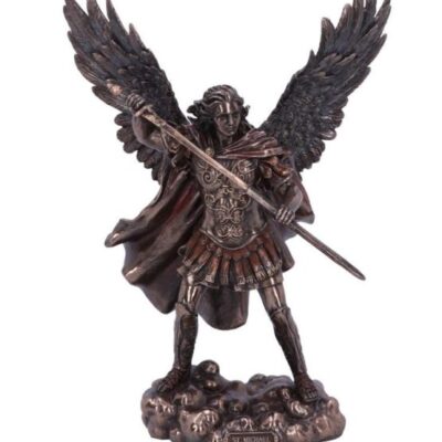 Bronze Saint Michael the Defender Archangel 29cm Figurine