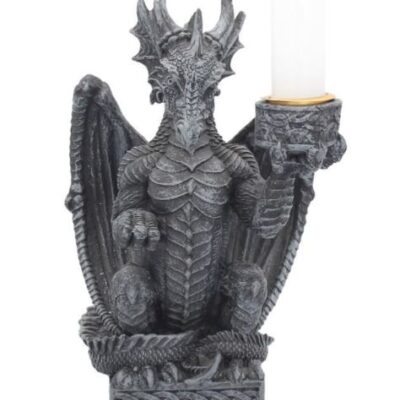Light Keeper Dragon Candle Holder 15cm Ornament