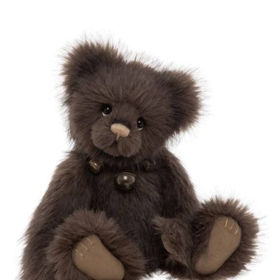 Charlie Bear Barnes Dark Brown Teddy Bear 36cm