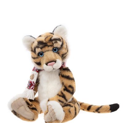 Charlie Bears Taradiddle Tiger Teddy Bear 38cm