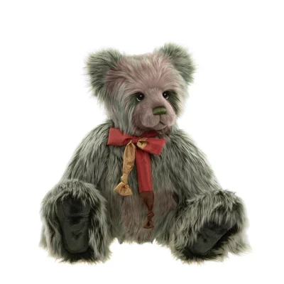 Charlie Bears Limited Edition 1000 Evans Green & Grey Panda Teddy Bear 76cm