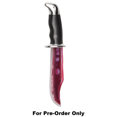 Pre-Order Official Scream Ghostface Ghost Face 13" Deluxe Bleeding Bowie Knife (14+)