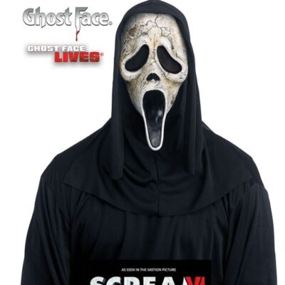 Pre-Order Official Scream 6 Ghostface Ghost Face Aged Mask