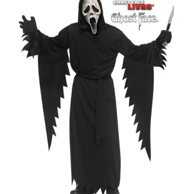 Official Scream 6 Ghostface Ghost Face Aged Teen Up to 5'7 Costume