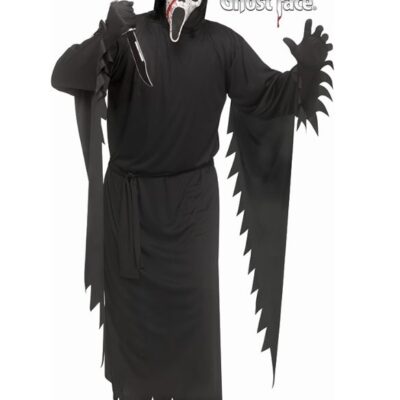 Official Scream Ghostface Ghost Face Adults Blood Splatter Costume
