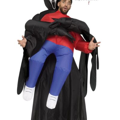 Official Scream Ghostface Ghost Face Inflatable Carry Me Costume