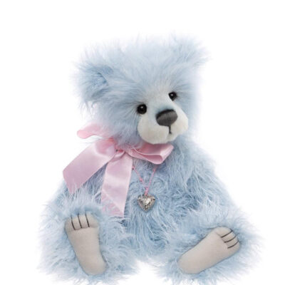 Charlie Bears Blueberry Pie Blue Teddy Bear 32cm