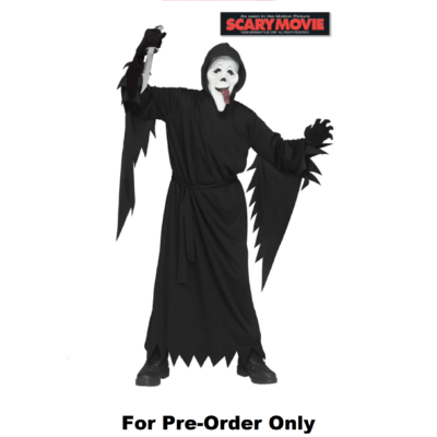 Pre-Order Official Scream Ghostface Ghost Face Scary Movie Wass-up Childs Costume