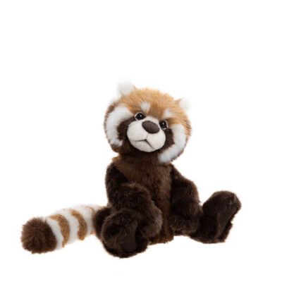 Charlie Bears Anniversary Ronnie Red Panda Jointed Teddy Bear 33cm