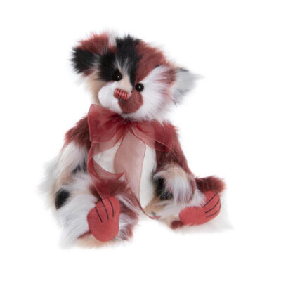 Charlie Bears Paprika, Red, White & Black Teddy Bear, 33cm