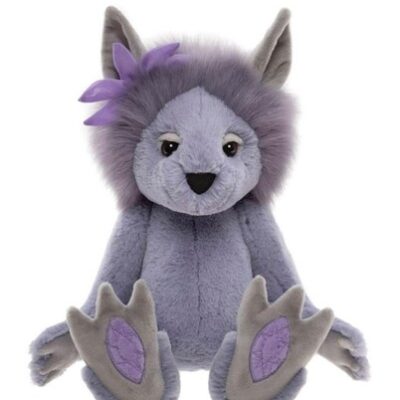 Charlie Bears Amethyst Boo Purple Troll 29cm Teddy Bear Plush