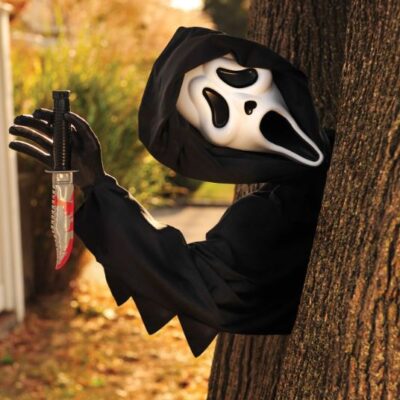 Official Scream Ghostface Ghost Face Stalker Hanging Wall Decoration