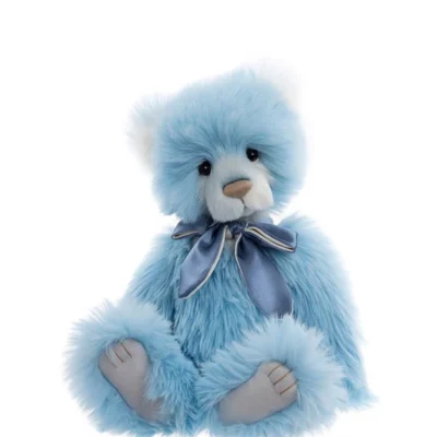 SALE Charlie Bears Blue Bear Suzanne Jointed Teddy Bear 43cm