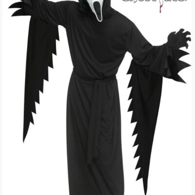 Official Scream Ghostface Ghost Face Classic Teen (Up to 5'7") One Size Costume