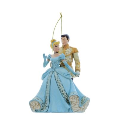 Disney Traditions Cinderella and Prince 10cm Hanging Ornament